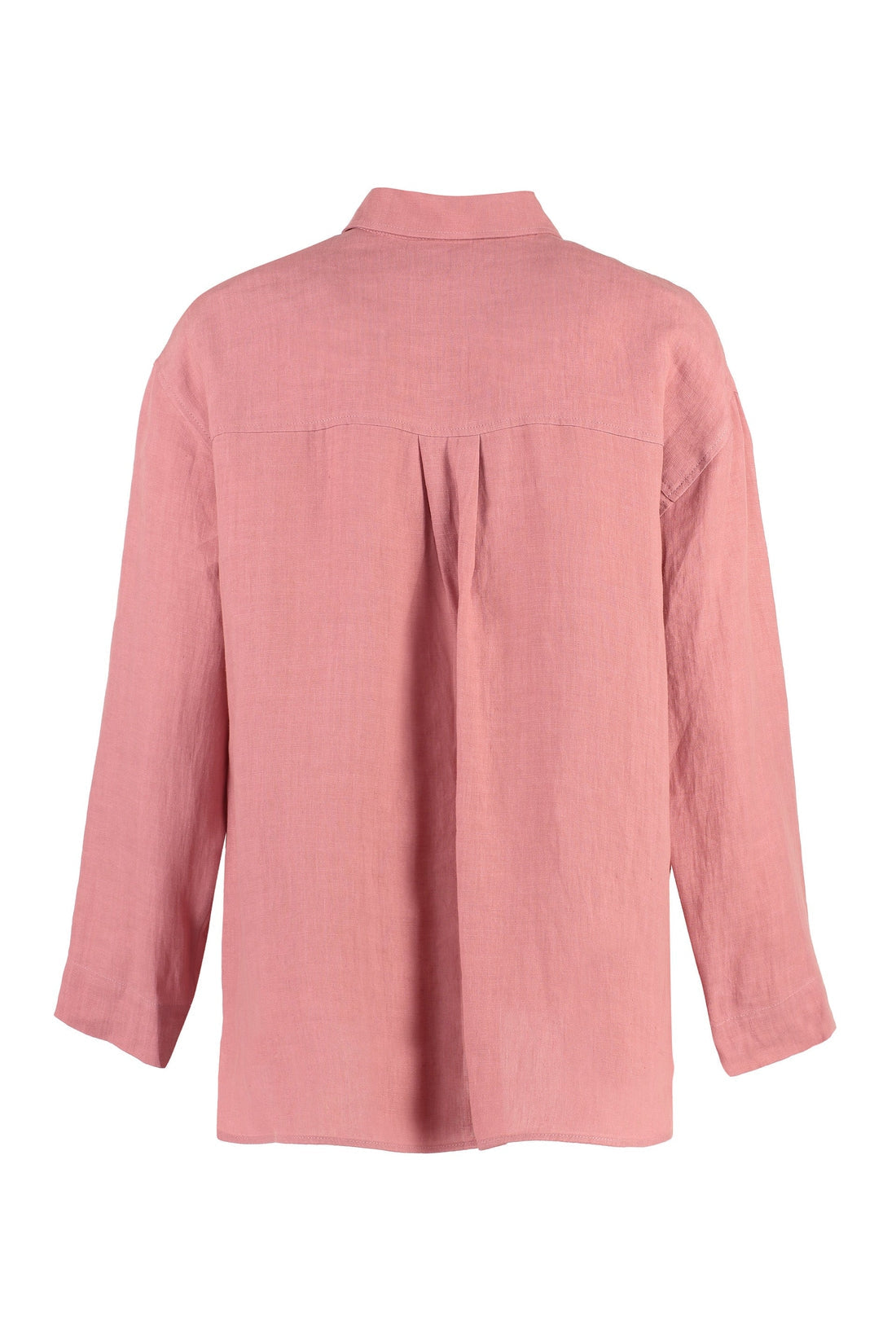 S MAX MARA-OUTLET-SALE-Canard linen shirt-ARCHIVIST