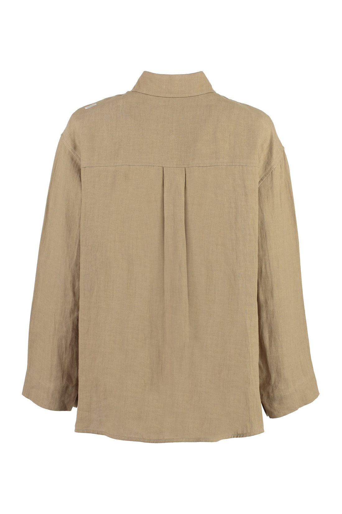 S MAX MARA-OUTLET-SALE-Canard linen shirt-ARCHIVIST