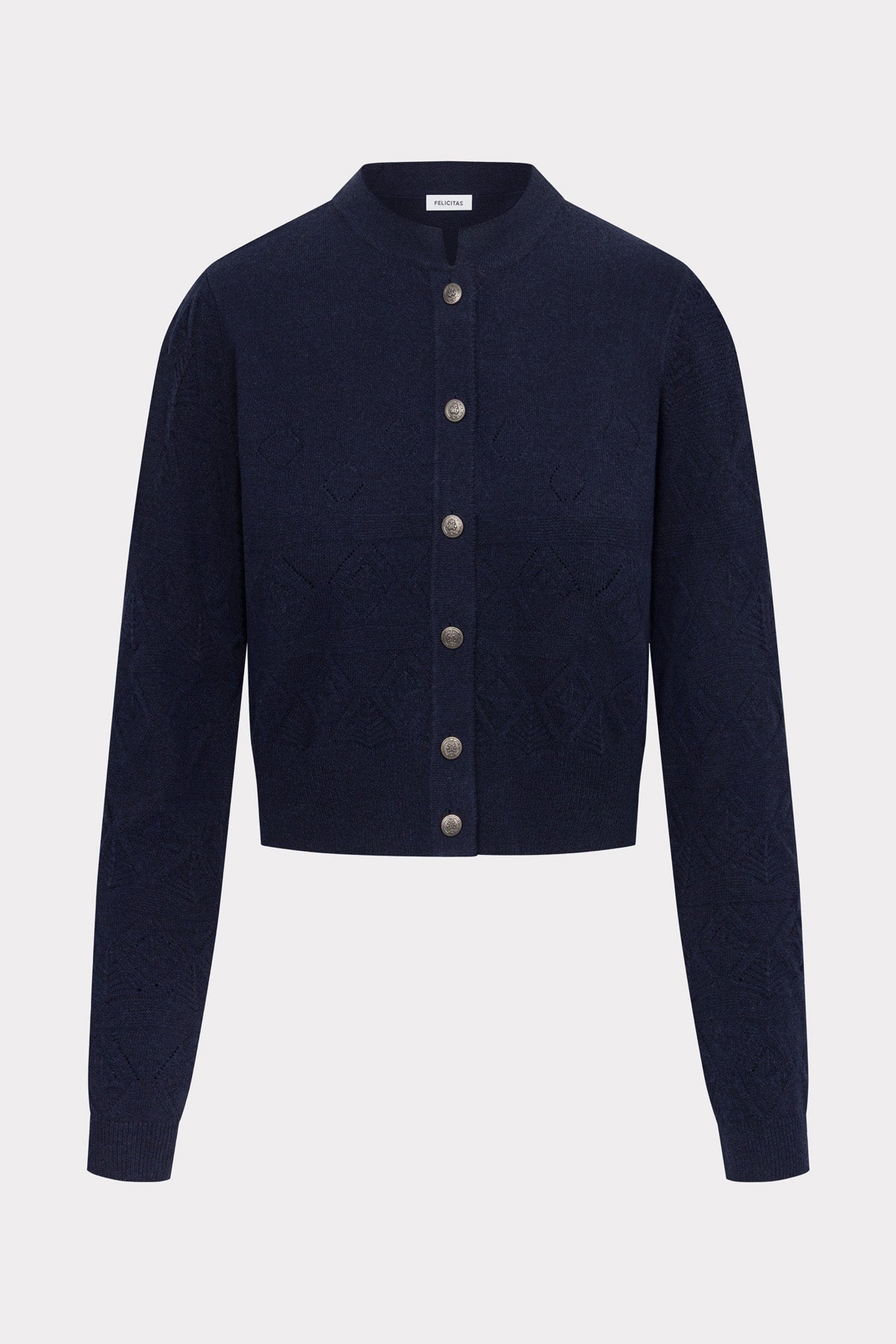 Damen Strick Cardigan Candice-Strick & Pullover-Felicitas-OUTLET-XS-marine-ARCHIVIST-ARCHIVE-SALE