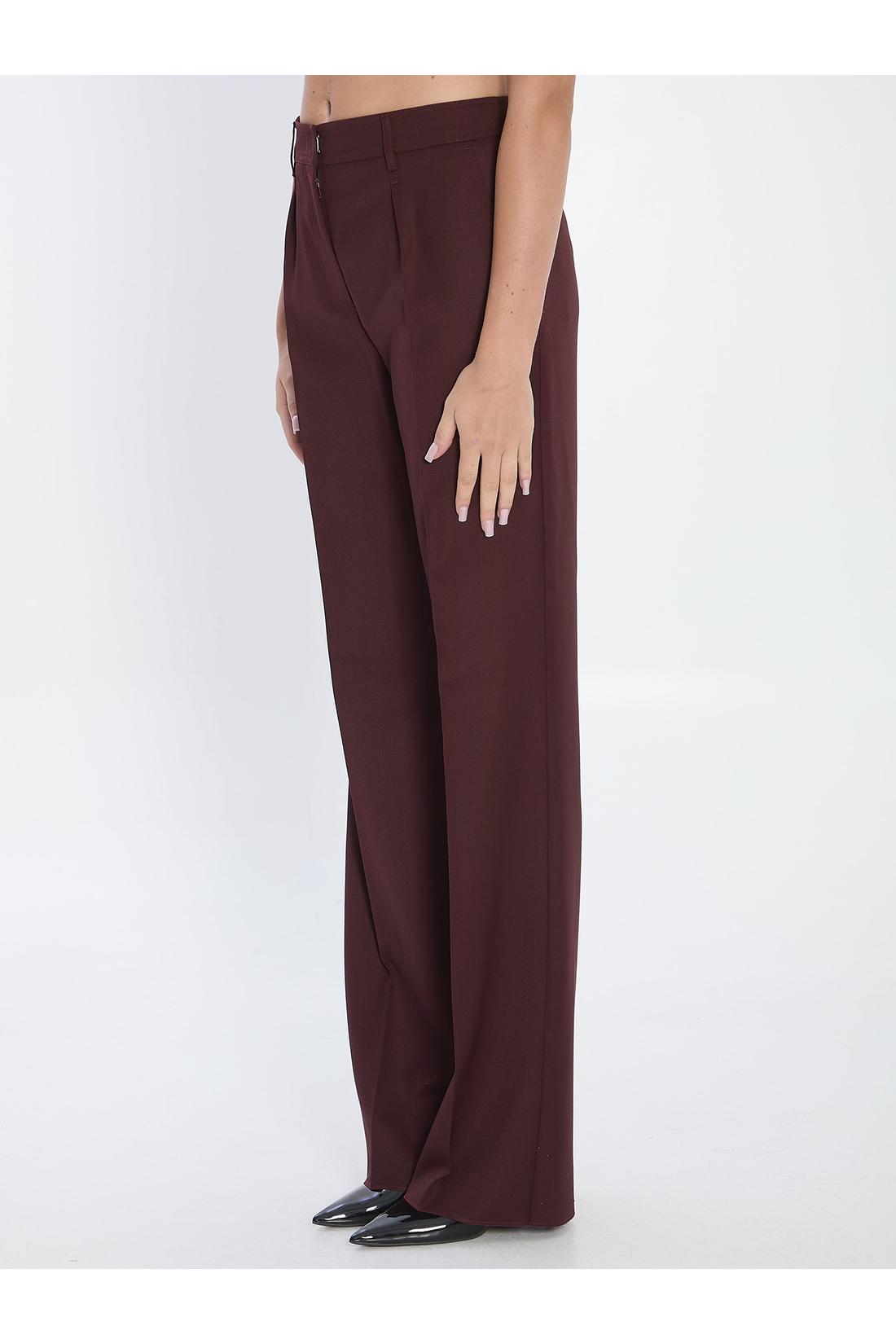 Max Mara-OUTLET-SALE-Cannes trousers in virgin wool-ARCHIVIST