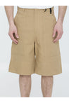 FENDI-OUTLET-SALE-Canvas bermuda shorts-ARCHIVIST