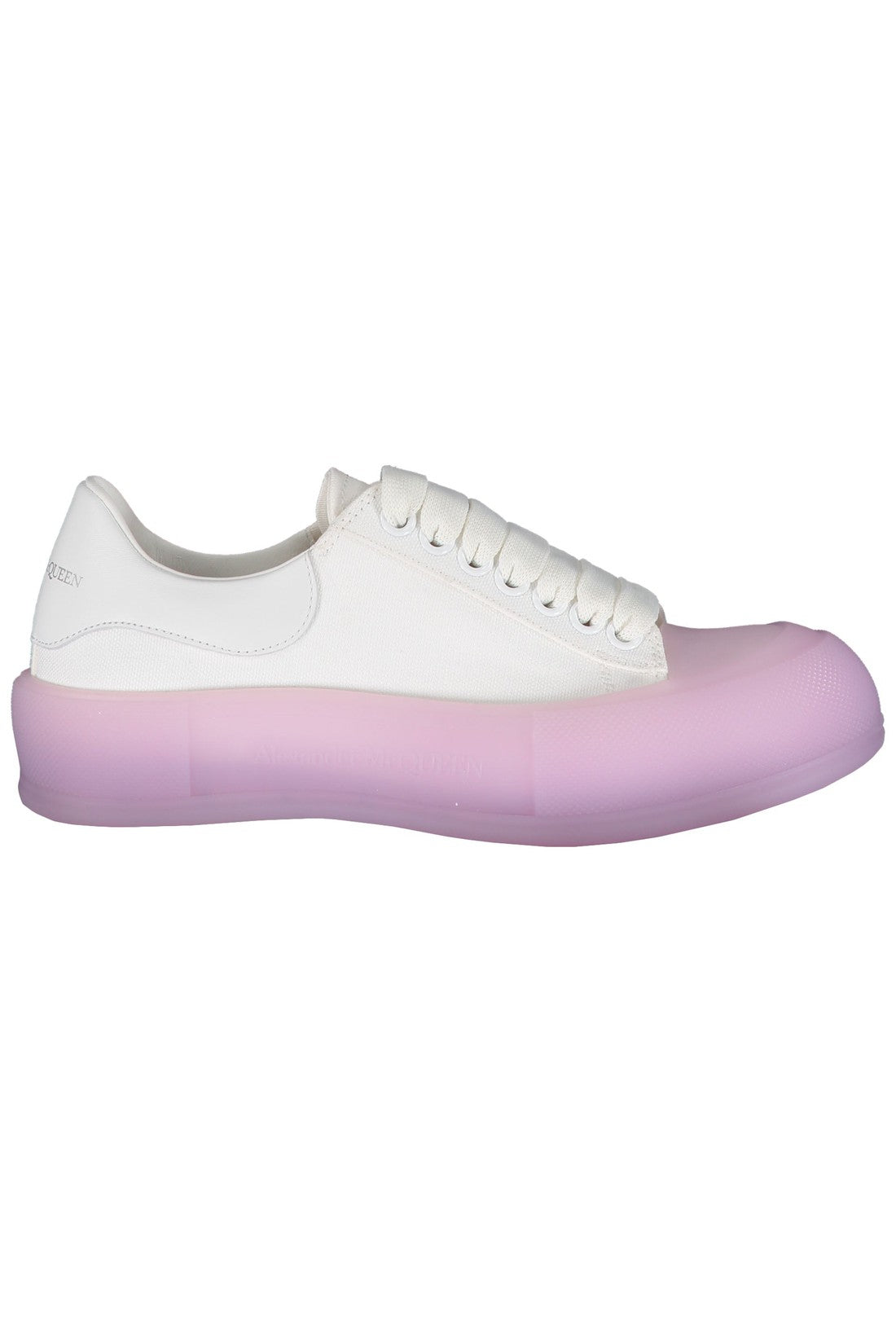 Alexander McQueen-OUTLET-SALE-Canvas low-top sneakers-ARCHIVIST