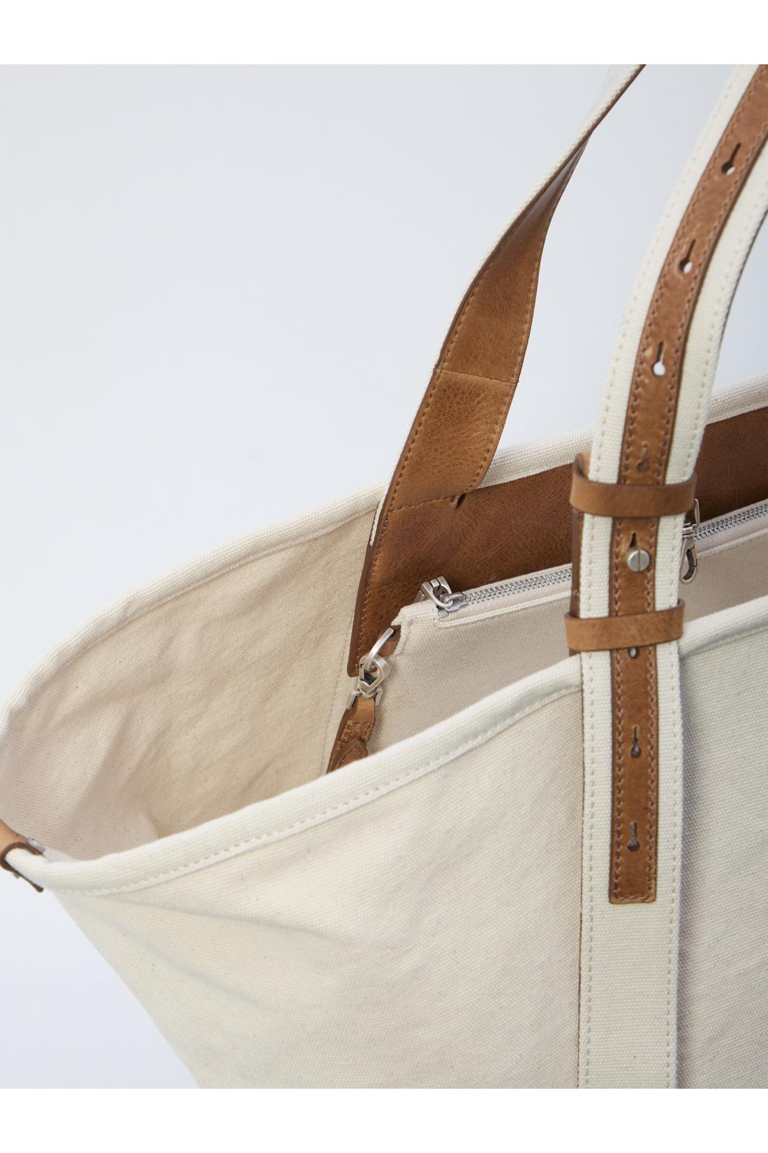 Golden Goose-OUTLET-SALE-Canvas shopping bag-ARCHIVIST