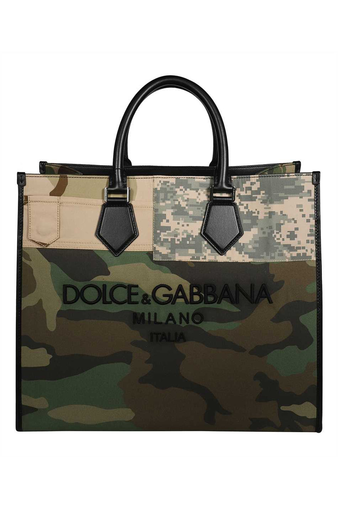 Dolce & Gabbana-OUTLET-SALE-Canvas tote bag-ARCHIVIST