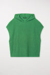 LUISA CERANO-OUTLET-SALE-Cape-Pullunder aus Woll-Mix-Strick-34-smoky green-by-ARCHIVIST
