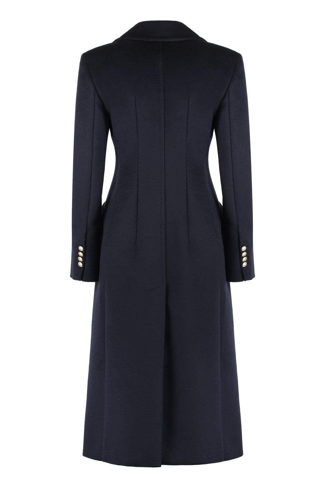 Max Mara Studio-OUTLET-SALE-Carabo double-breasted wool coat-ARCHIVIST
