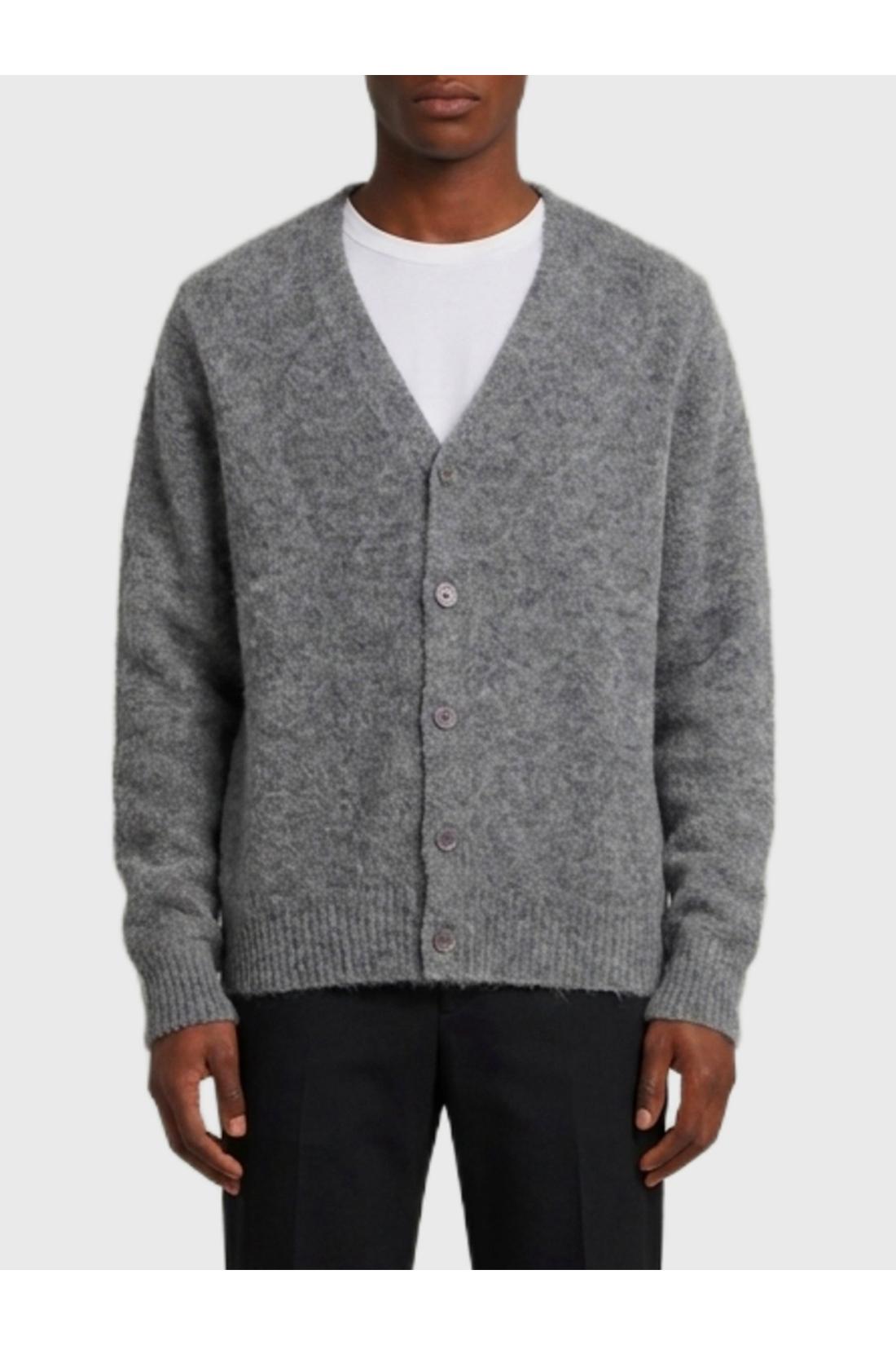 Ami Paris-OUTLET-SALE-Cardigan Ami de Coeur in alpaca-ARCHIVIST