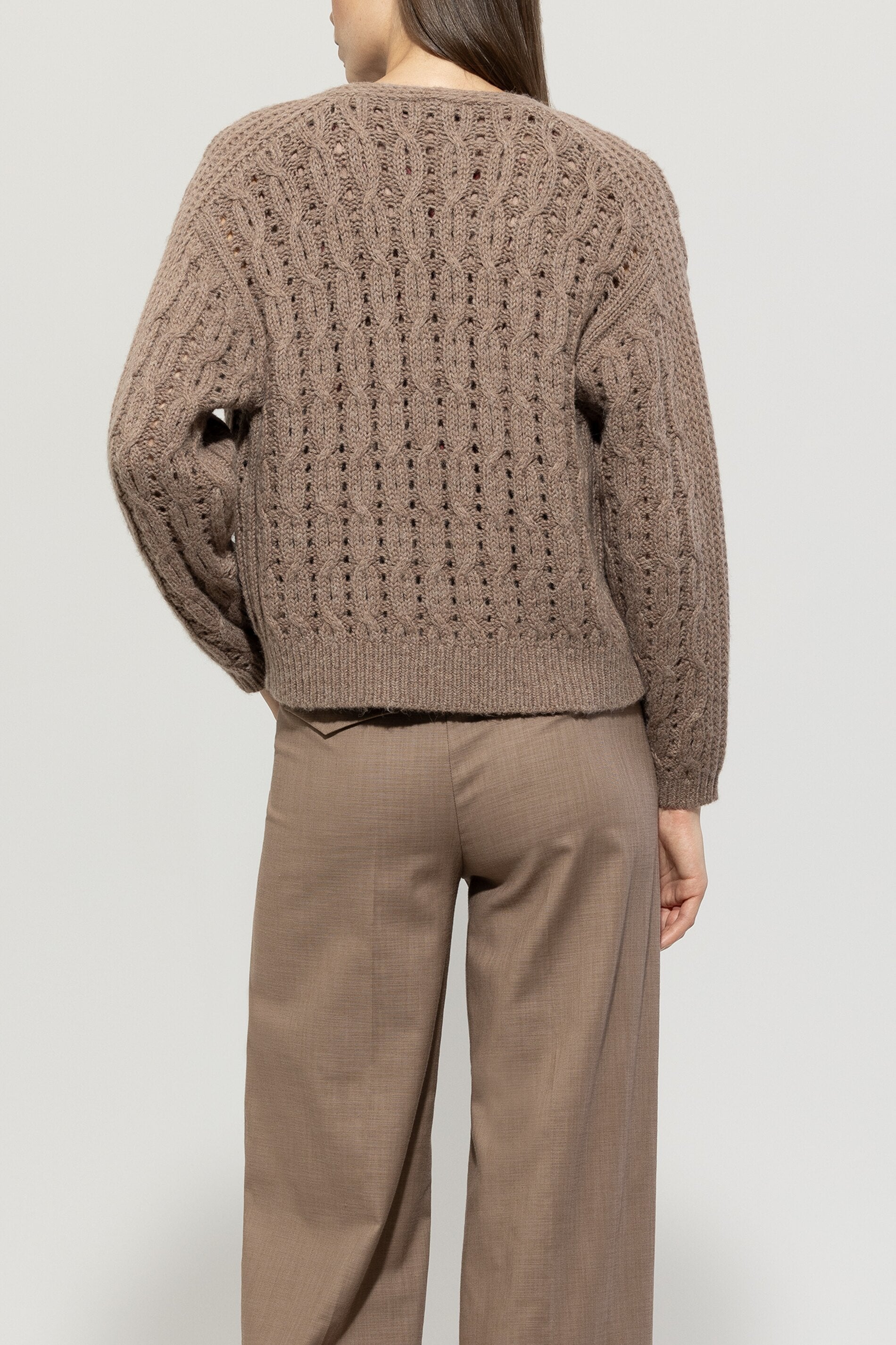 Luisa Cerano-Cardigan aus Woll-Mix-Jacken & Mäntel-Black-Deal-Outlet-by-ARCHIVIST