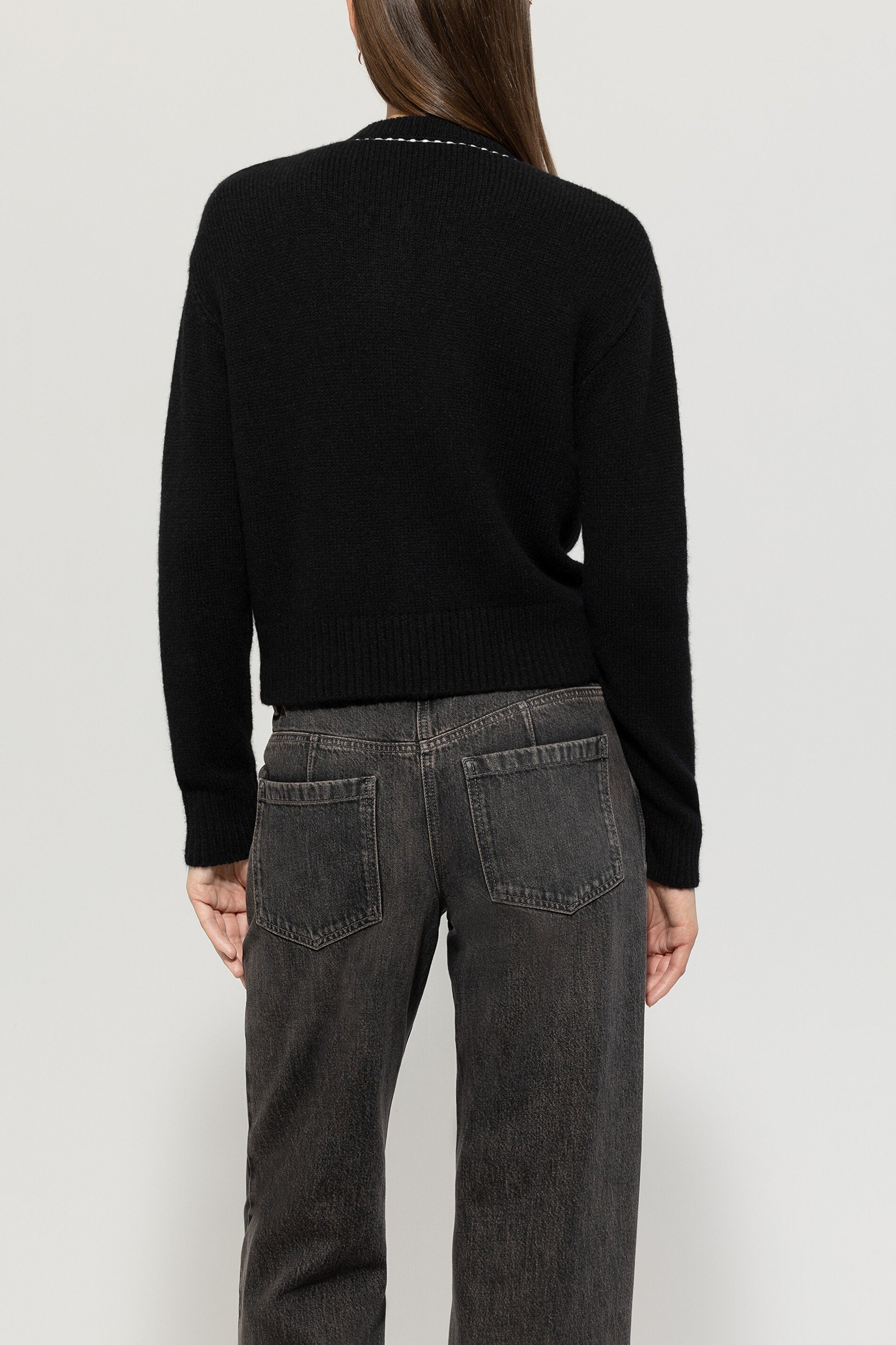 Luisa Cerano-Cardigan aus Woll-Mix-Jacken & Mäntel-Black-Deal-Outlet-by-ARCHIVIST