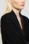 Luisa Cerano-Cardigan aus Woll-Mix-Jacken & Mäntel-Black-Deal-Outlet-by-ARCHIVIST