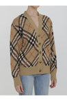 BURBERRY-OUTLET-SALE-Cardigan in Check wool-ARCHIVIST