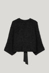 Luisa Cerano-Cardigan in Fringe-Tweed-Jacken & Mäntel-Black-Deal-Outlet-by-ARCHIVIST