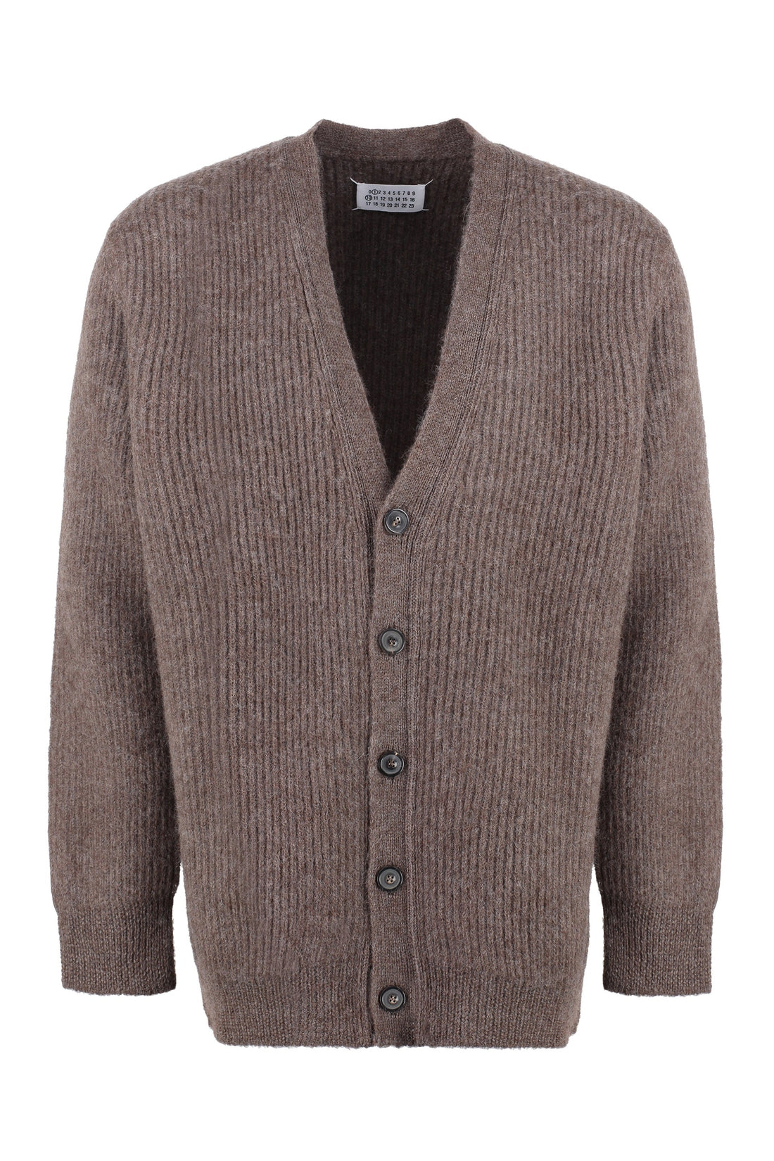 Maison Margiela-OUTLET-SALE-Cardigan in wool and alpaca-ARCHIVIST
