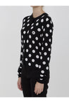 DOLCE&GABBANA-OUTLET-SALE-Cardigan with Polka-dot motif-ARCHIVIST