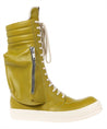 Rick Owens-OUTLET-SALE-Cargo Basket leather lace-up boots-ARCHIVIST