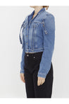 OFF WHITE-OUTLET-SALE-Cargo crop denim jacket-ARCHIVIST