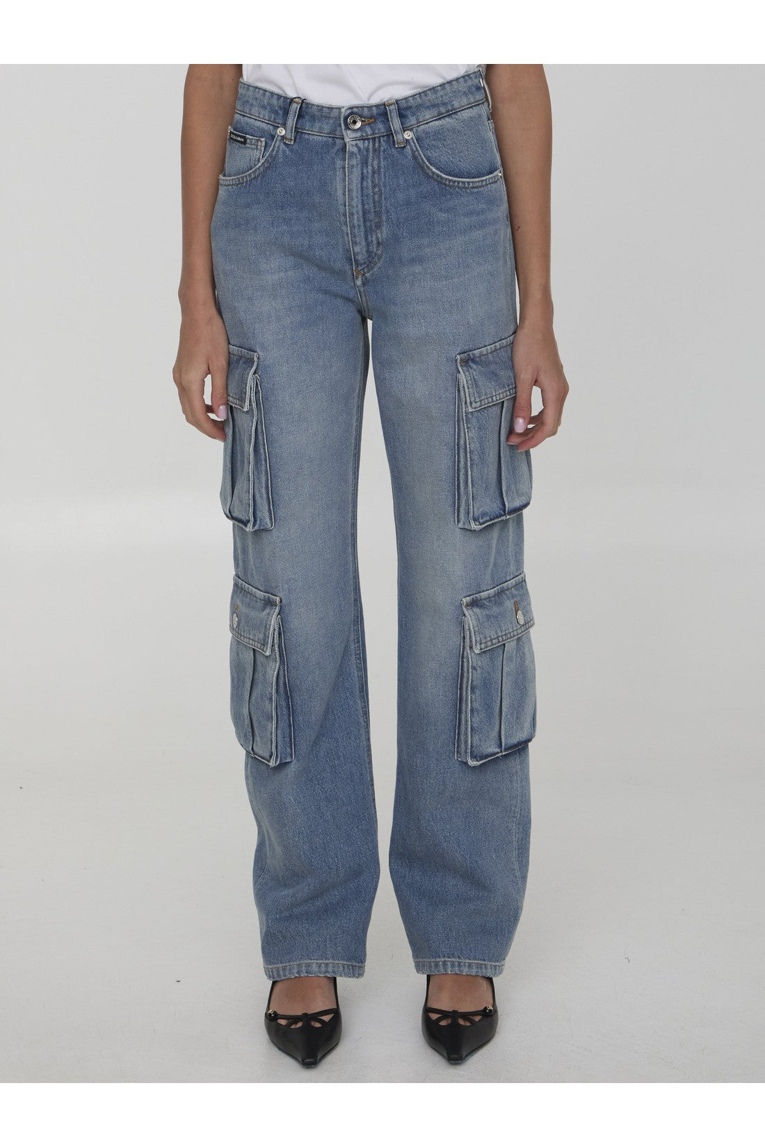 DOLCE&GABBANA-OUTLET-SALE-Cargo jeans-ARCHIVIST