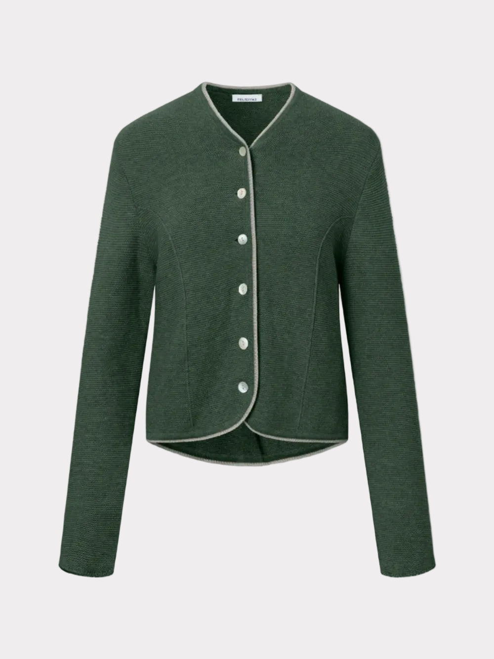 Damen Strickcardigan Caron-Strick & Pullover-Felicitas-OUTLET-S-tanne-ARCHIVIST-ARCHIVE-SALE