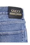 GUCCI-OUTLET-SALE-Carrot Fit cotton jeans-ARCHIVIST