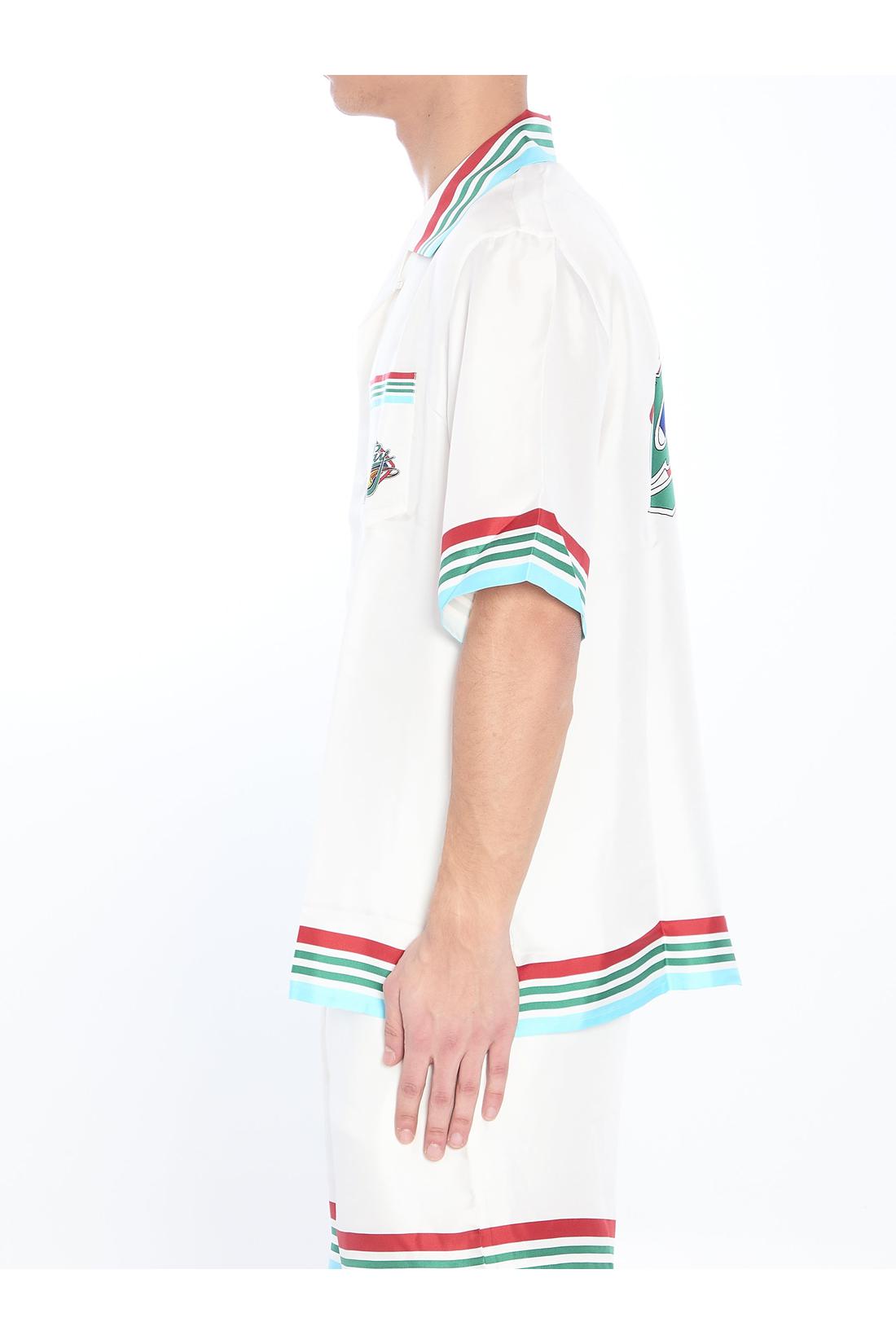 Casablanca-OUTLET-SALE-Casa Way World Series shirt-ARCHIVIST