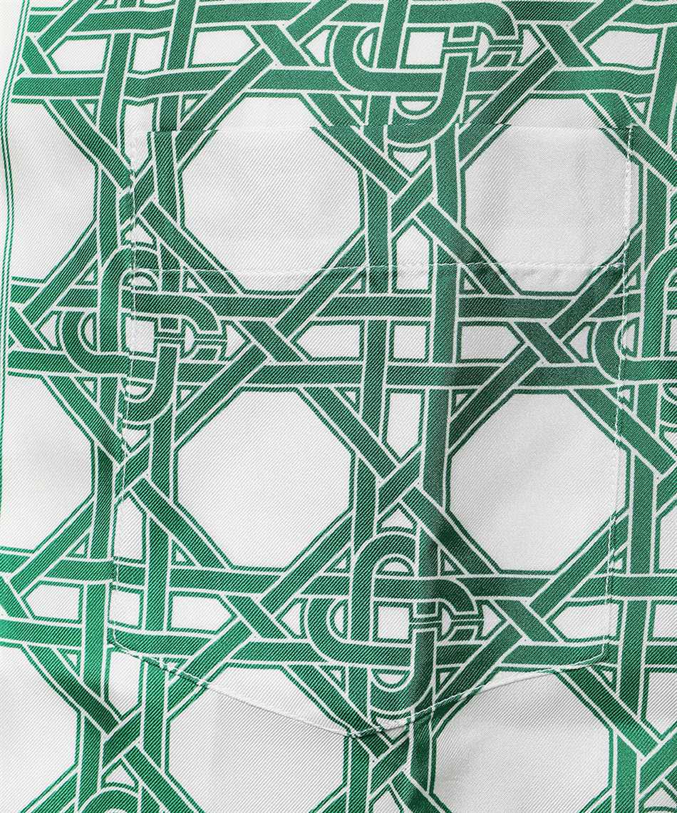 Long sleeve silk shirt-Casablanca-OUTLET-SALE-L-ARCHIVIST