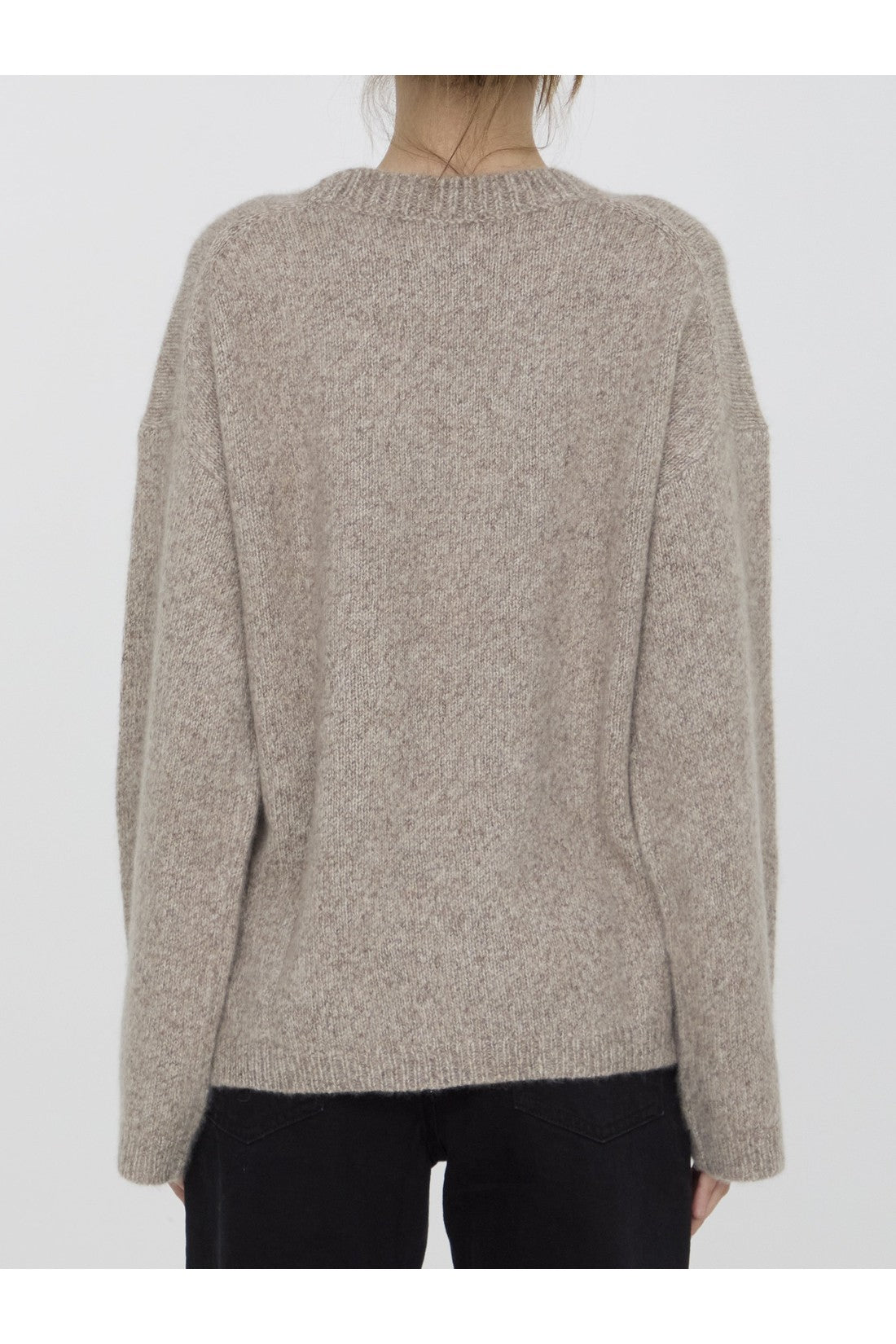 ALLUDE-OUTLET-SALE-Cashmere and silk jumper-ARCHIVIST