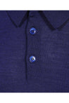 Dolce & Gabbana-OUTLET-SALE-Cashmere and silk polo shirt-ARCHIVIST