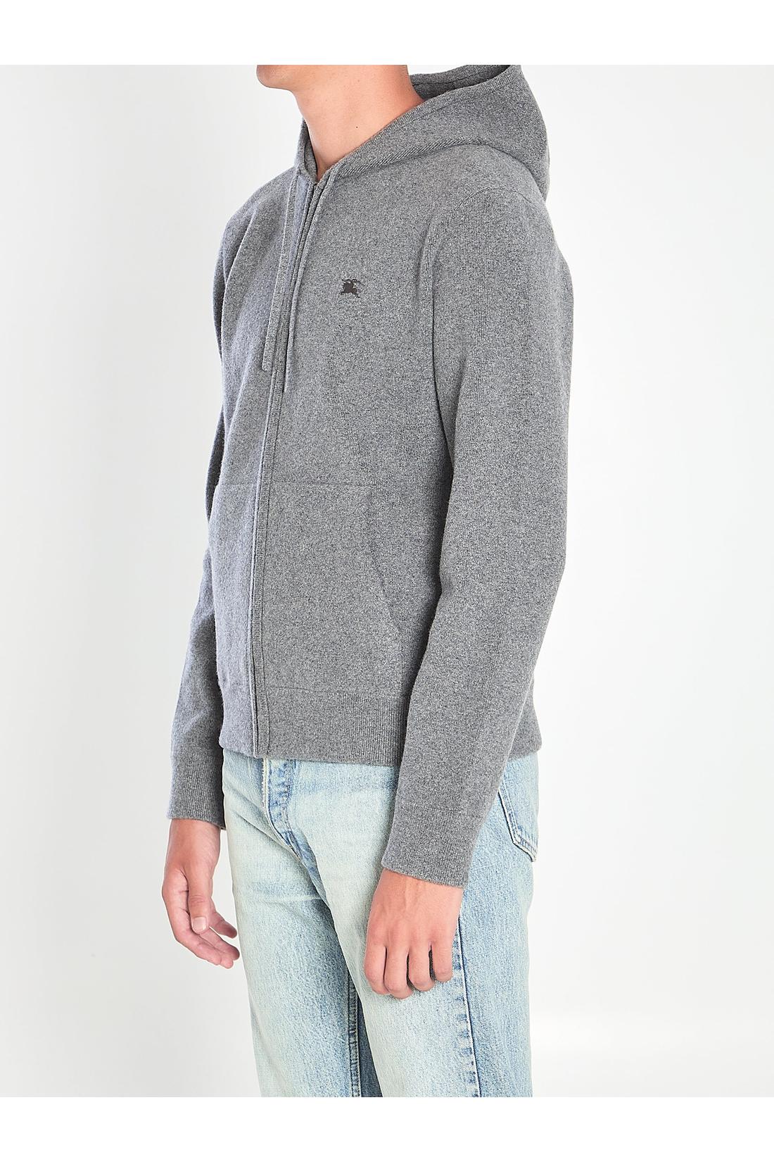 Burberry-OUTLET-SALE-Cashmere-blend hoodie sweatshirt-ARCHIVIST