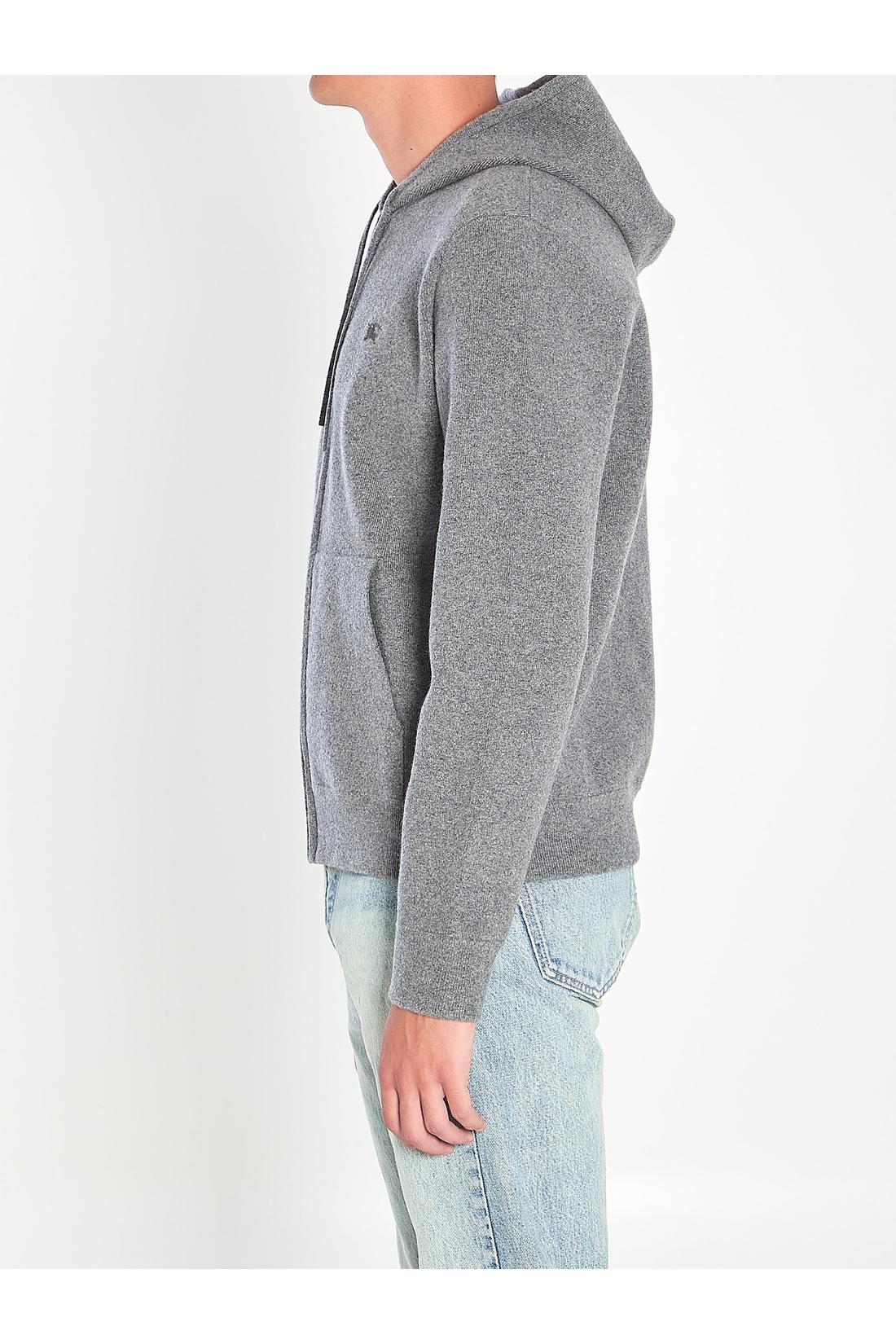 Burberry-OUTLET-SALE-Cashmere-blend hoodie sweatshirt-ARCHIVIST