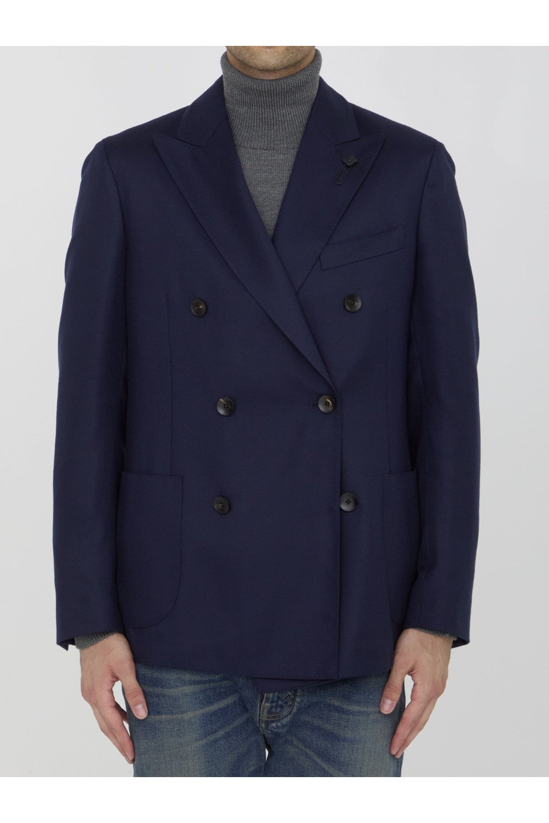 LARDINI-OUTLET-SALE-Cashmere blend jacket-ARCHIVIST