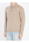 Roberto Collina-OUTLET-SALE-Cashmere blend polo shirt-ARCHIVIST