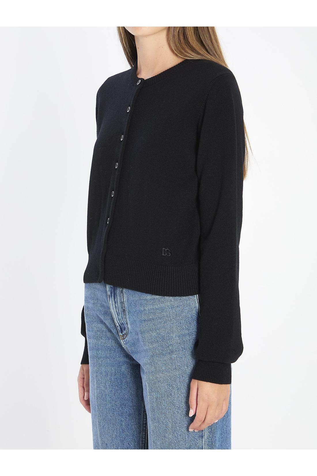 Dolce & Gabbana-OUTLET-SALE-Cashmere cardigan-ARCHIVIST