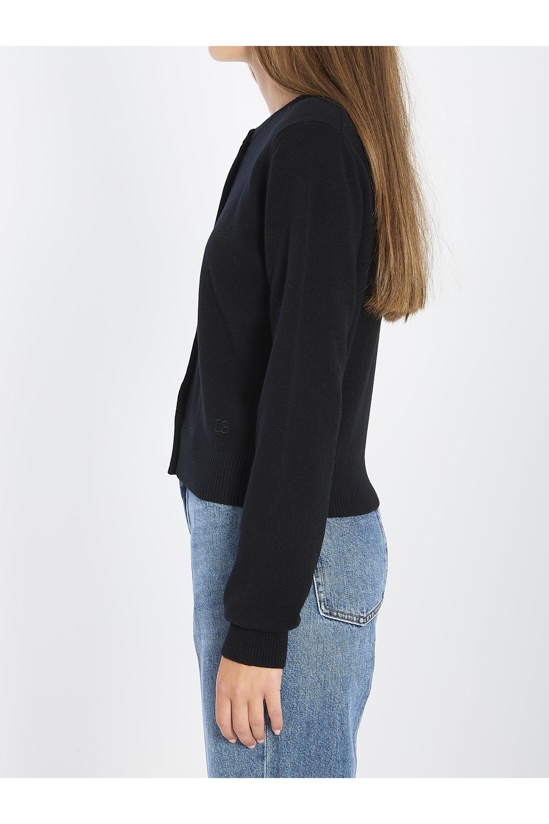 Dolce & Gabbana-OUTLET-SALE-Cashmere cardigan-ARCHIVIST