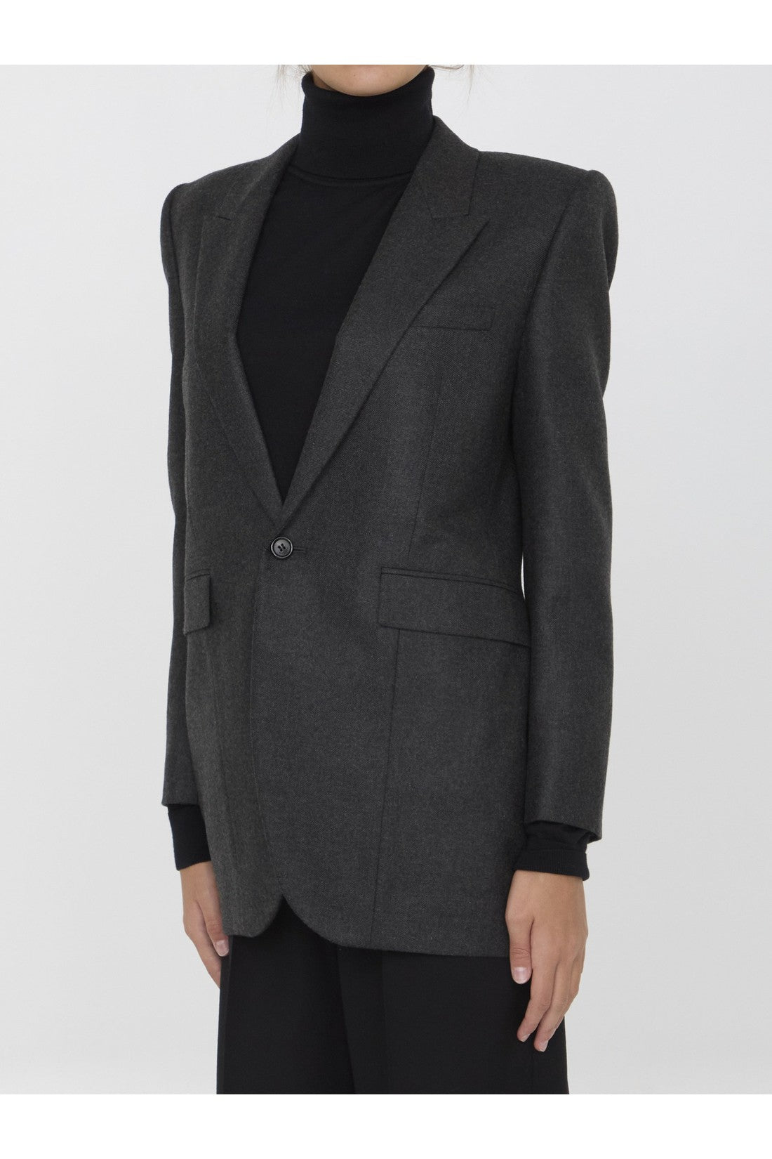 Saint Laurent-OUTLET-SALE-Cashmere jacket-ARCHIVIST