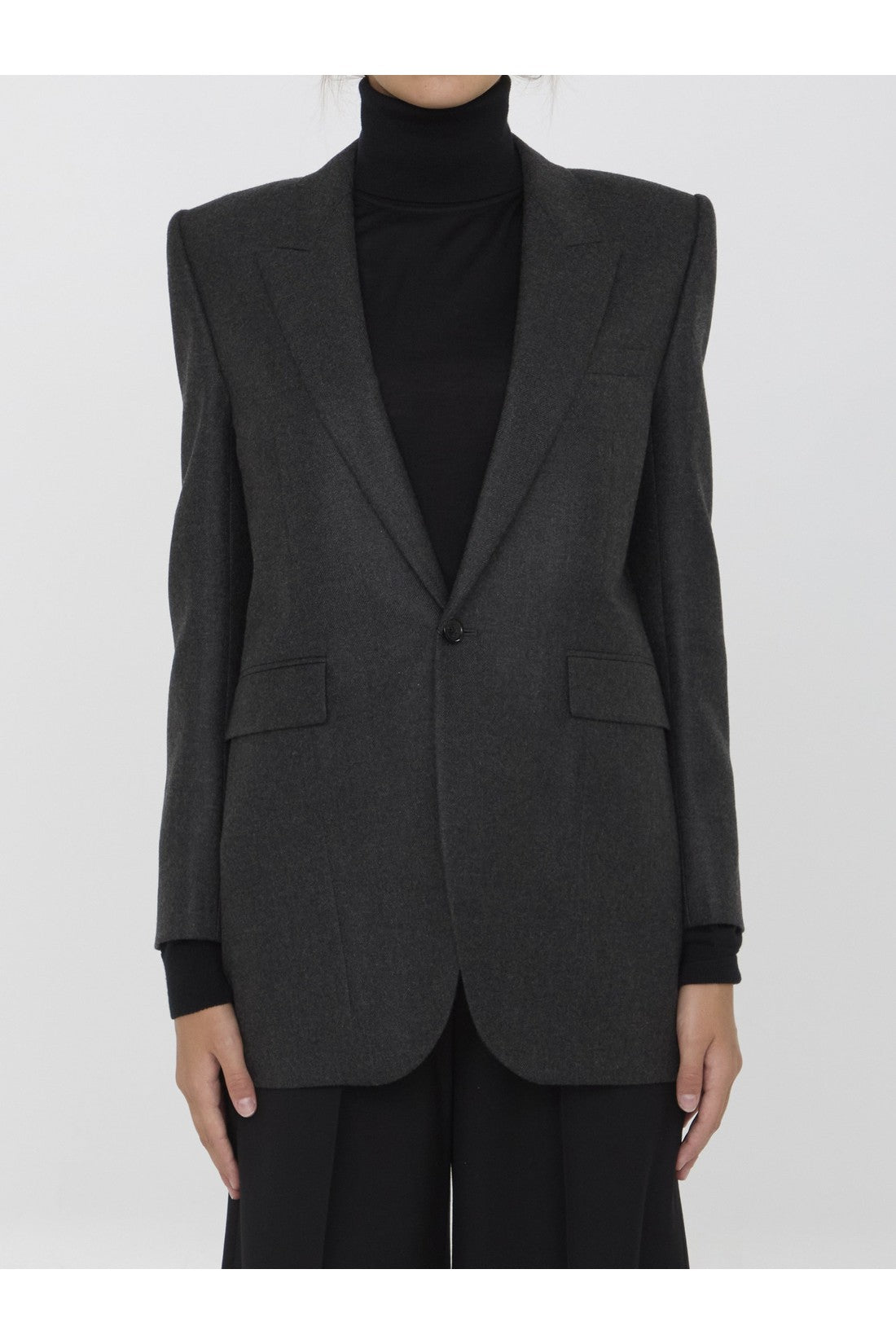 Saint Laurent-OUTLET-SALE-Cashmere jacket-ARCHIVIST