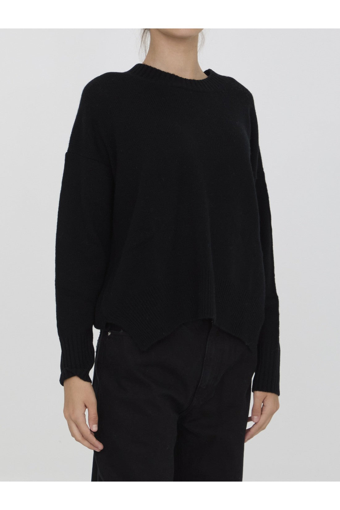 ALLUDE-OUTLET-SALE-Cashmere jumper-ARCHIVIST