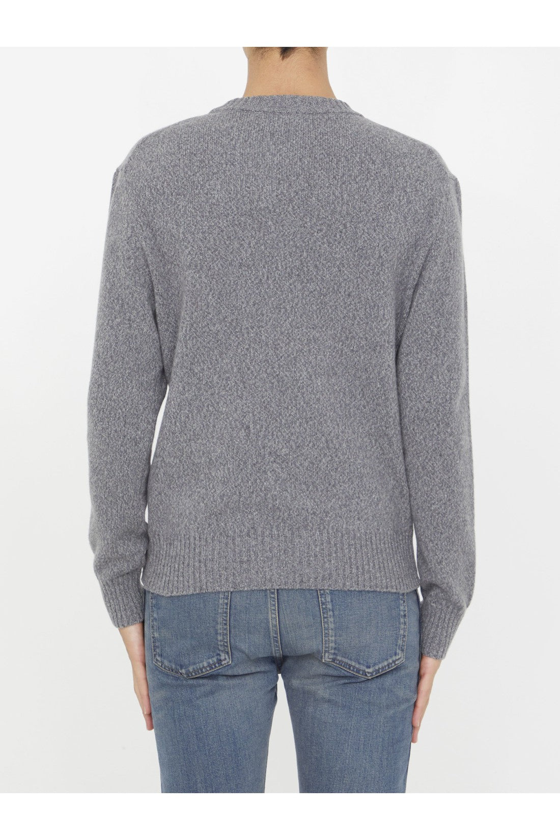 AMI PARIS-OUTLET-SALE-Cashmere jumper-ARCHIVIST