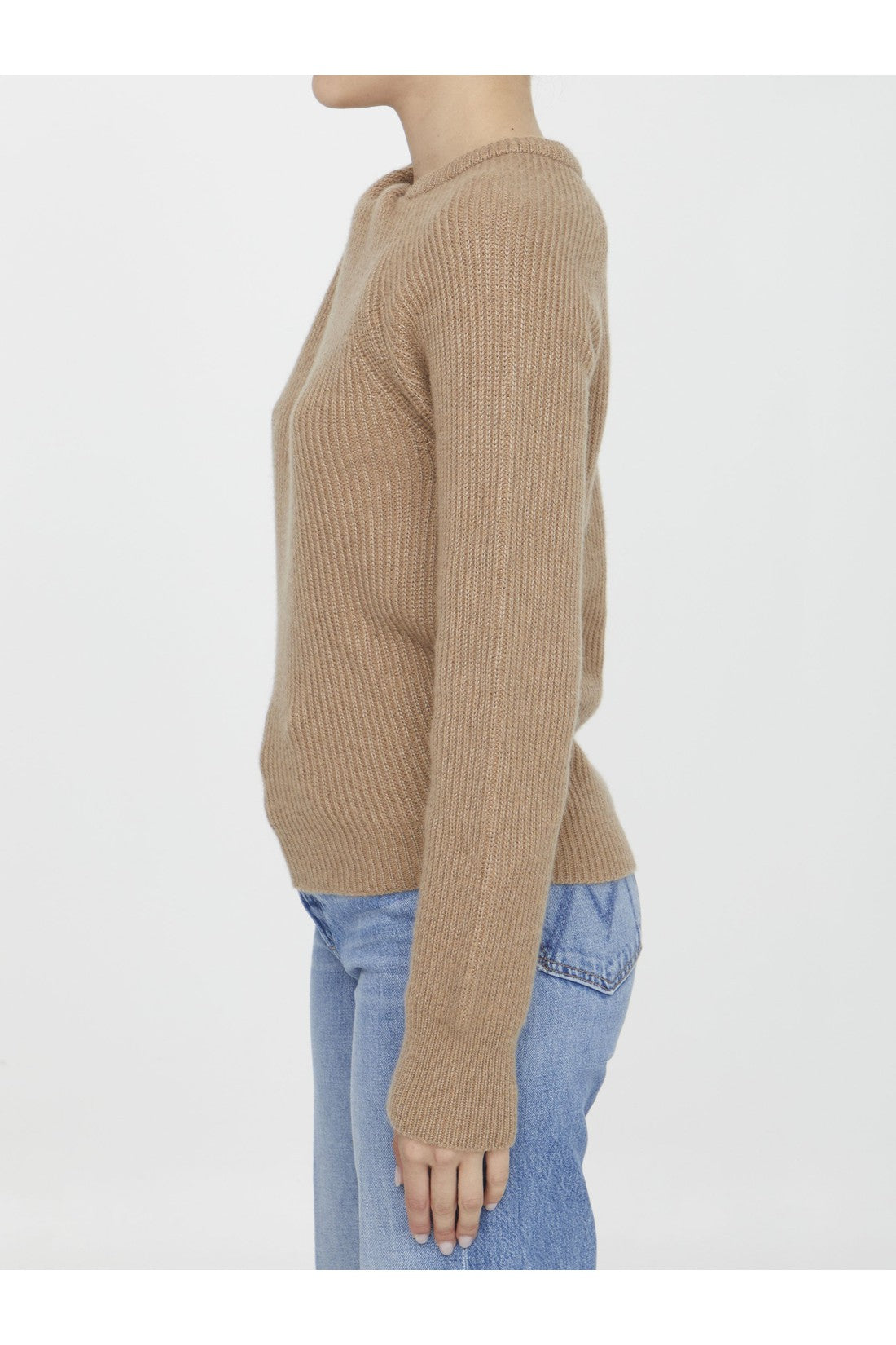 STELLA MCCARTNEY-OUTLET-SALE-Cashmere knot jumper-ARCHIVIST