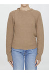 STELLA MCCARTNEY-OUTLET-SALE-Cashmere knot jumper-ARCHIVIST