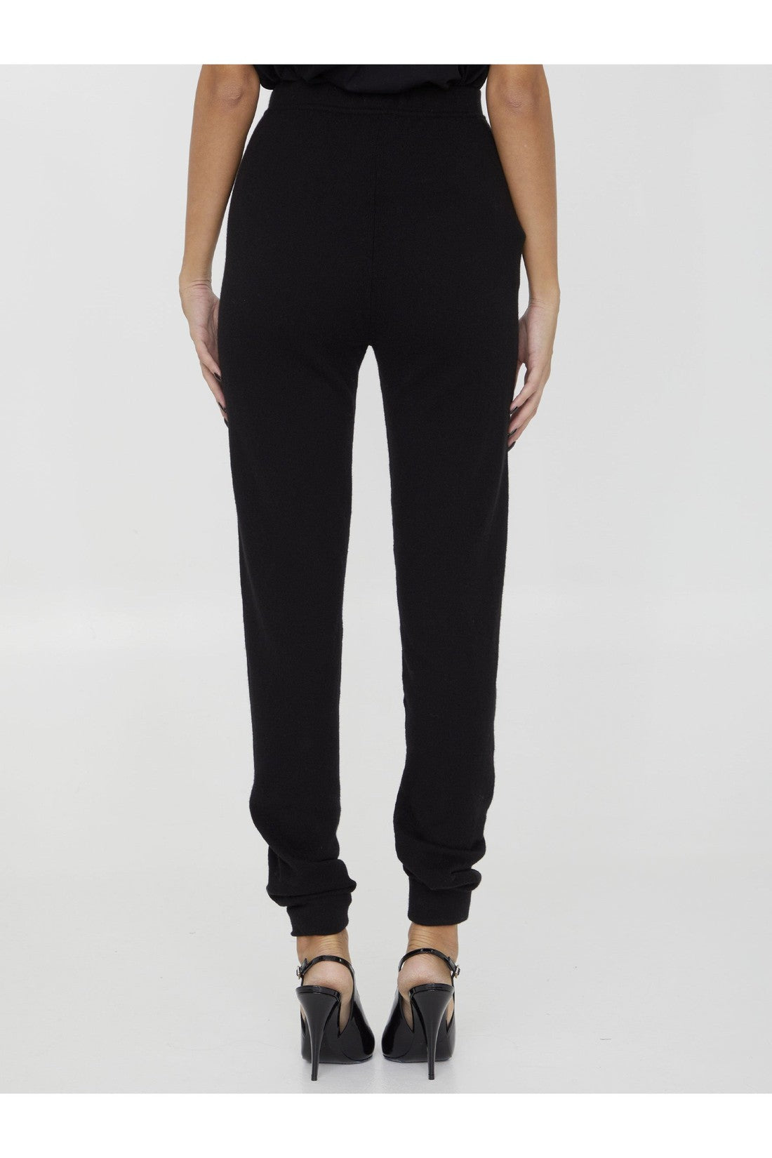 SAINT LAURENT-OUTLET-SALE-Cashmere leggings-ARCHIVIST