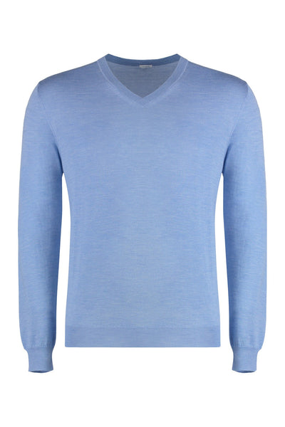 Malo Kaschmir Malo Herren Pullover Malo OUTLET Cashmere-silk Blend