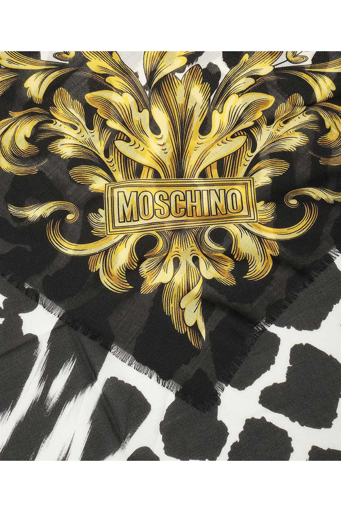 Moschino-OUTLET-SALE-Cashmere-silk blend scarf-ARCHIVIST