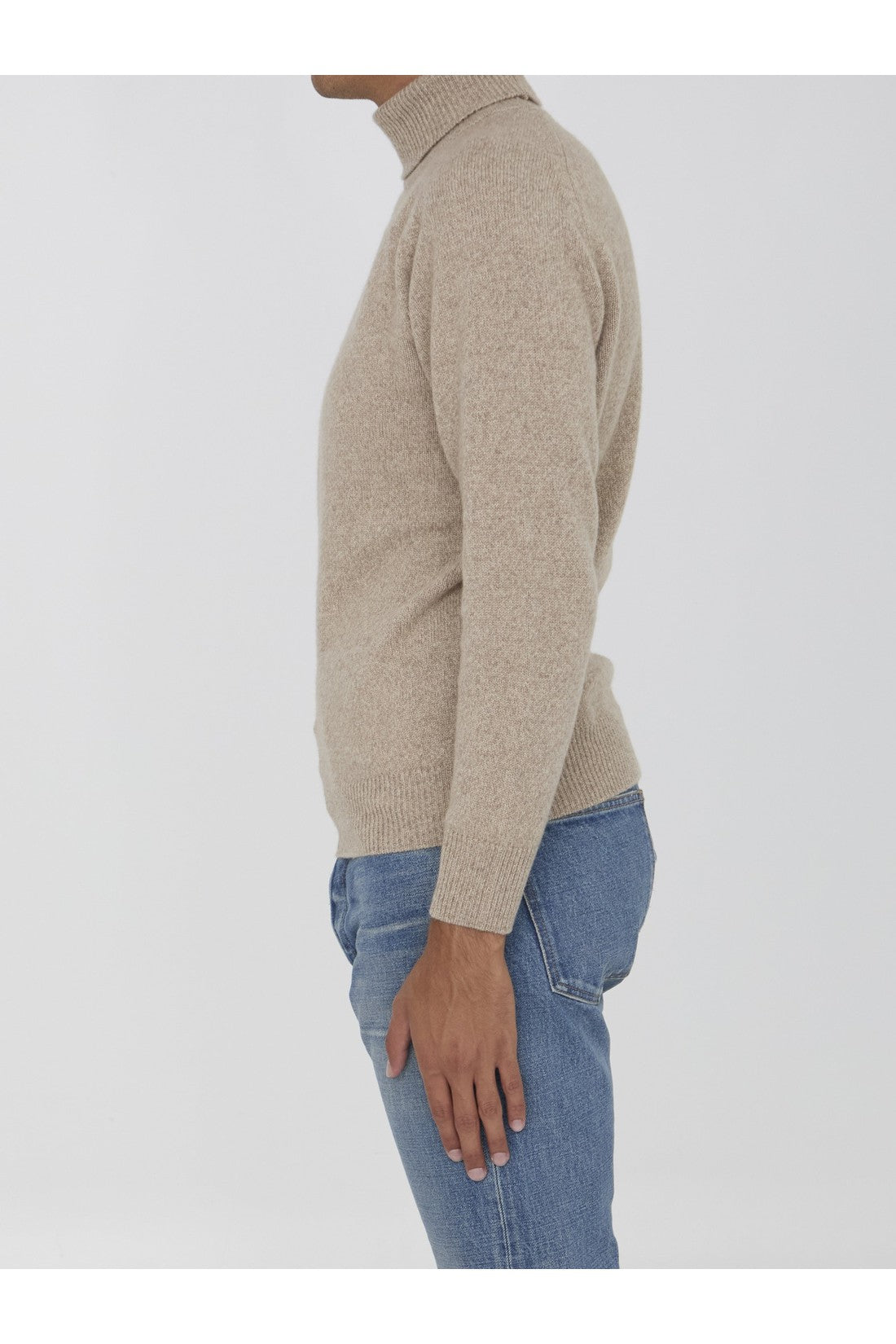 LARDINI-OUTLET-SALE-Cashmere turtleneck sweater-ARCHIVIST