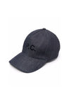 A.P.C.-OUTLET-SALE-Casquette Eden VPC Logo Denim Baseball Cap-ARCHIVIST