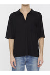 SAINT LAURENT-OUTLET-SALE-Cassandre polo shirt-ARCHIVIST