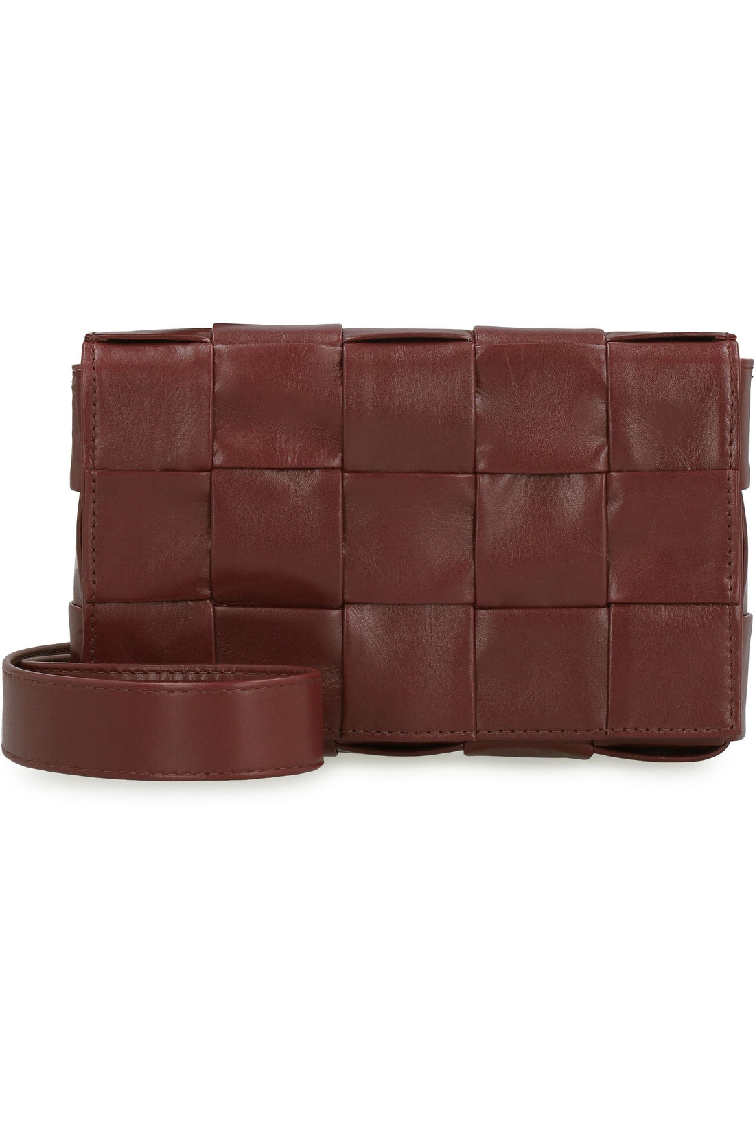 Bottega Veneta-OUTLET-SALE-Cassette leather mini crossbody bag-ARCHIVIST