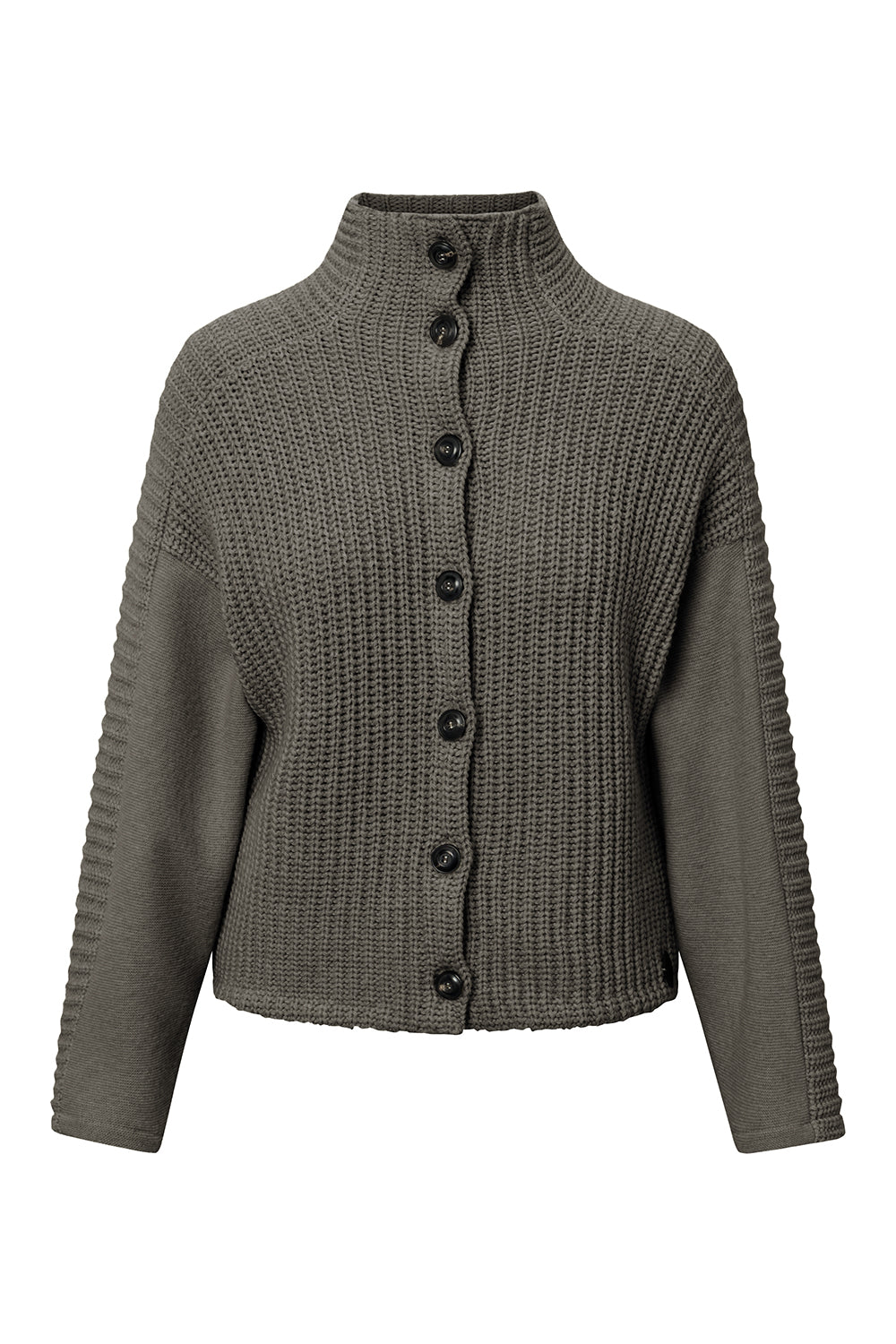 Damen Strickjacke Caterina-Jacken & Mäntel-Stapf Tirol-OUTLET-XS-grau-ARCHIVIST-ARCHIVE-SALE