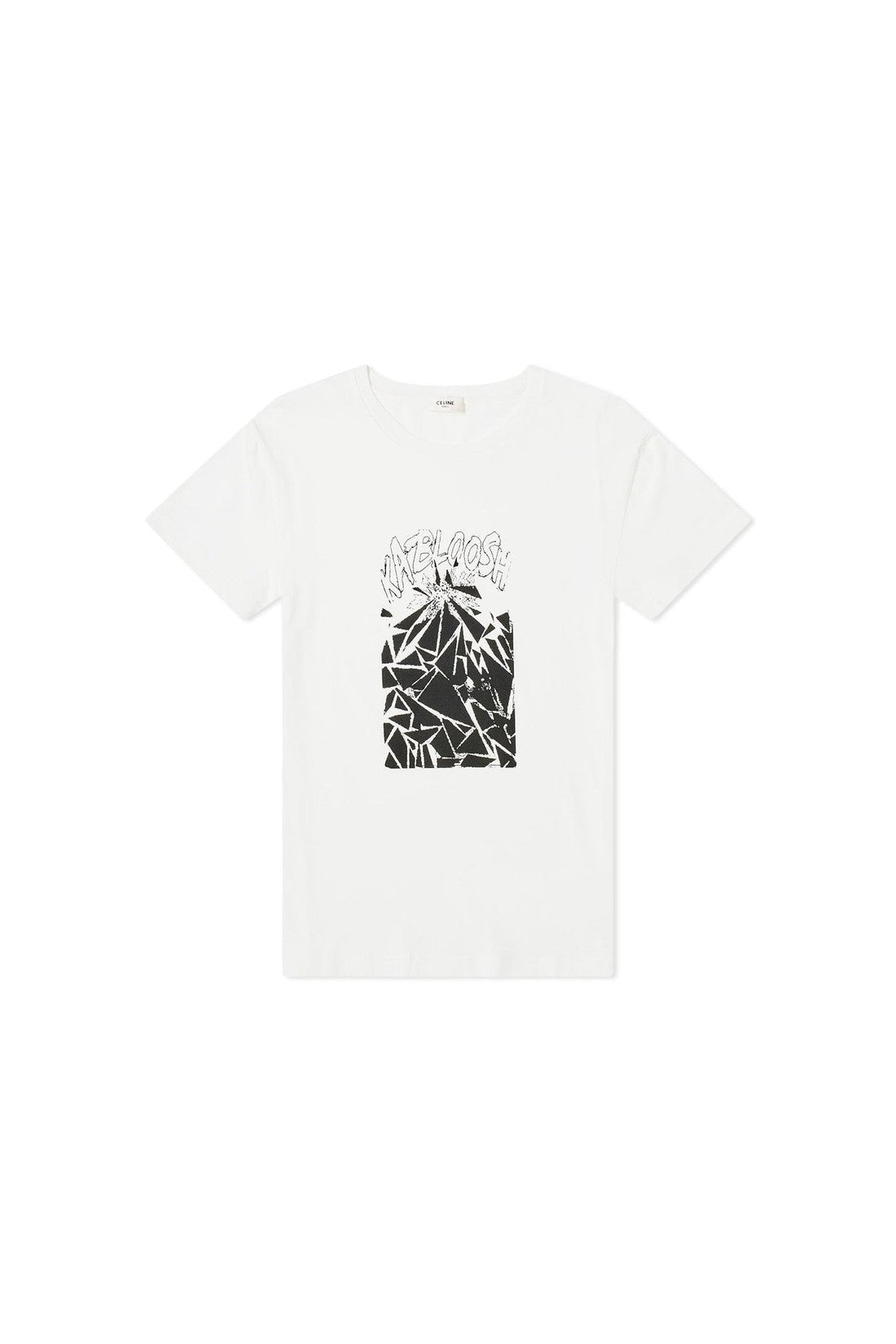 CELINE-OUTLET-SALE-Celine Printed Cotton T-Shirt-ARCHIVIST