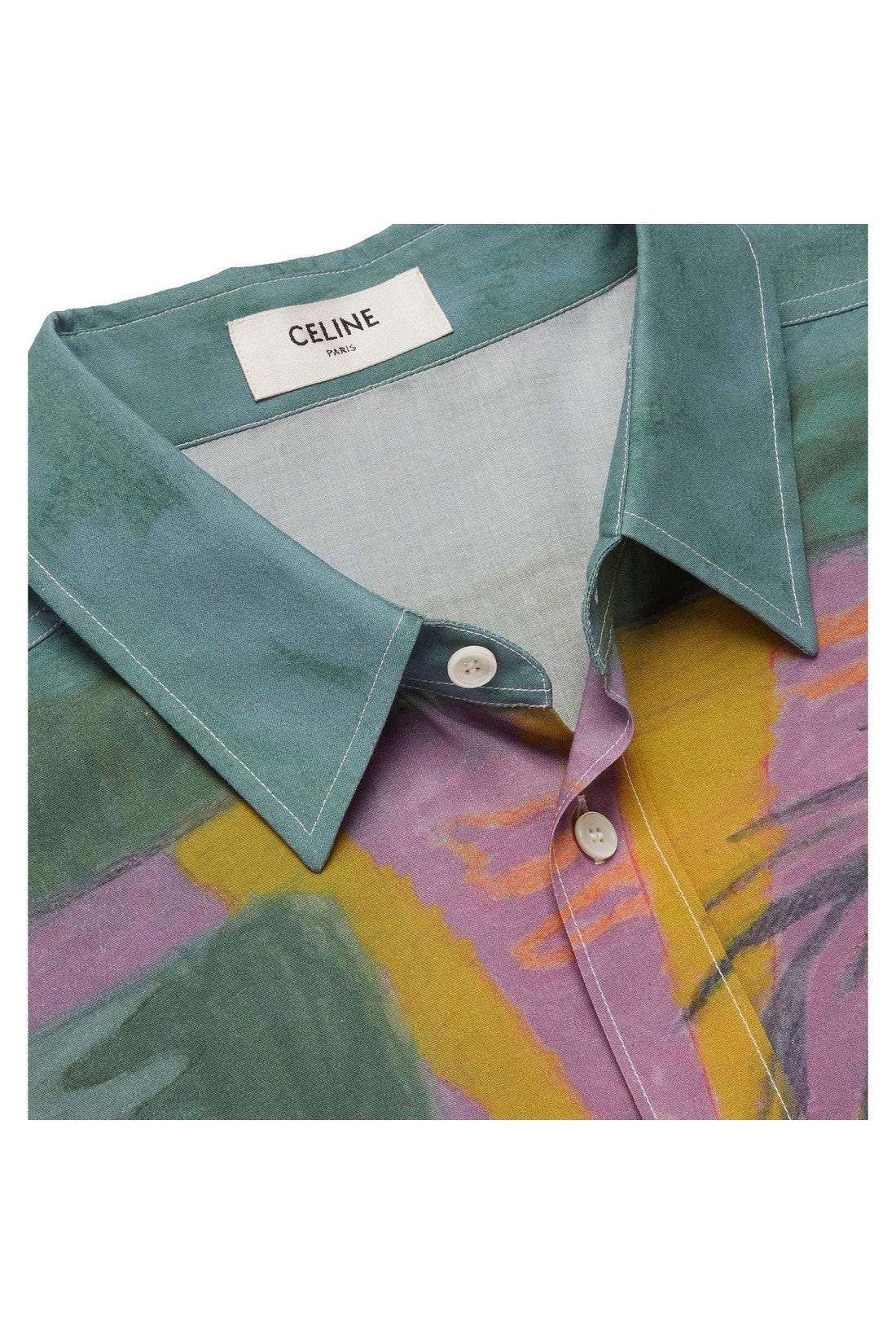 CELINE-OUTLET-SALE-Celine Printed Shirt-ARCHIVIST