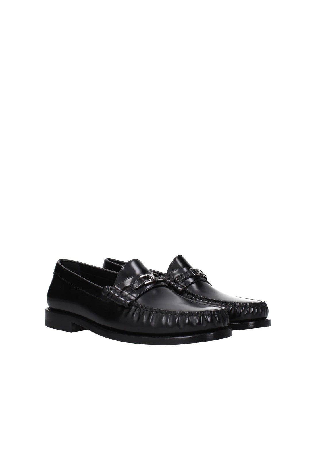 CELINE-OUTLET-SALE-Celine Triomphe Leather Loafers-ARCHIVIST